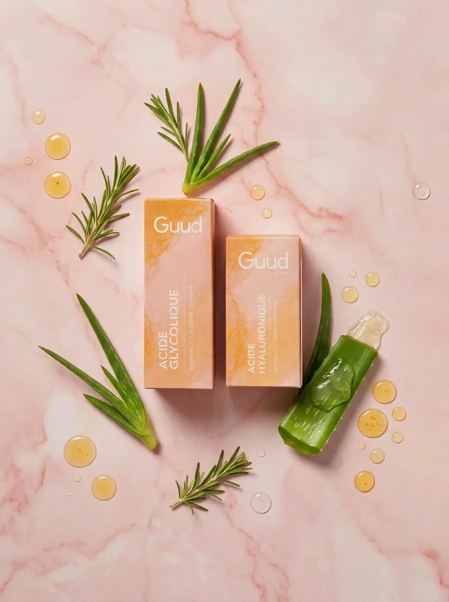Projet Guud — Packaging, vue du dessus